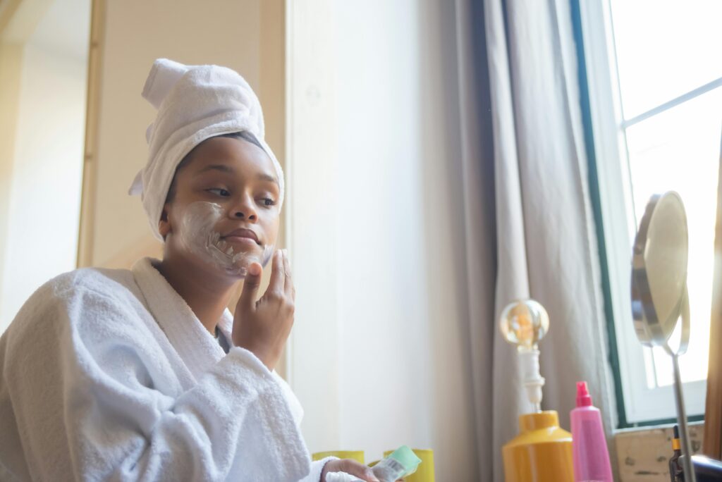 Dry skincare routine for winter