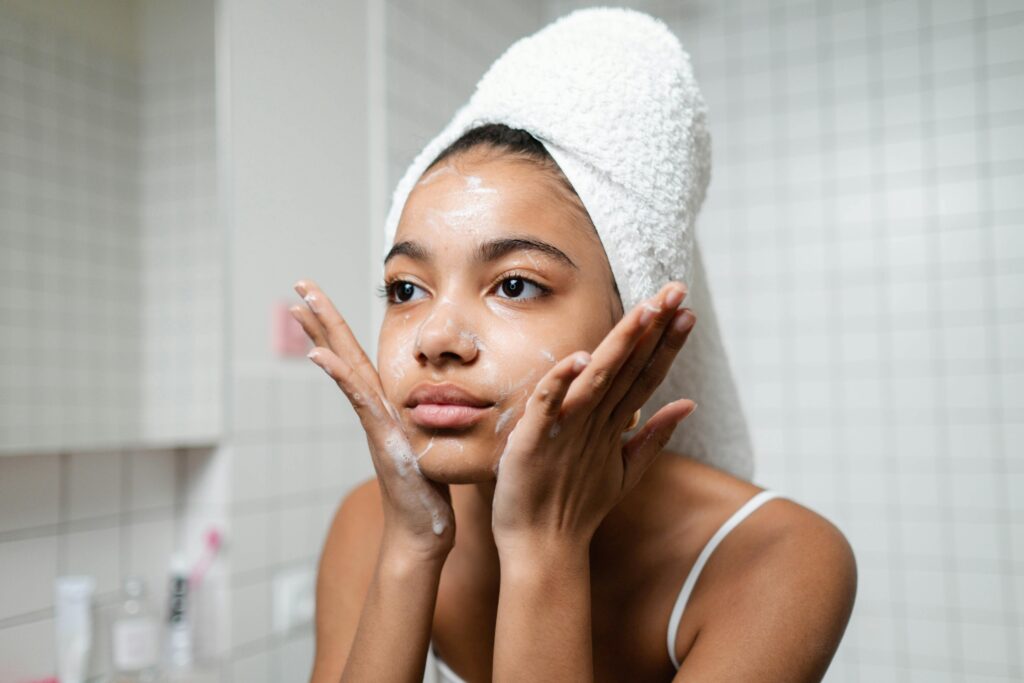 Oily skincare routine