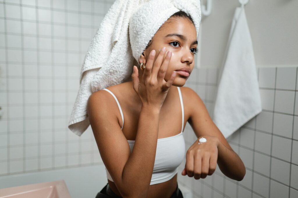 Oily skincare routine